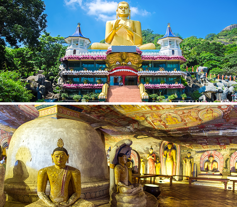 Sri Lanka And Maldives Multi Centre Holiday Package Dambulla Cave