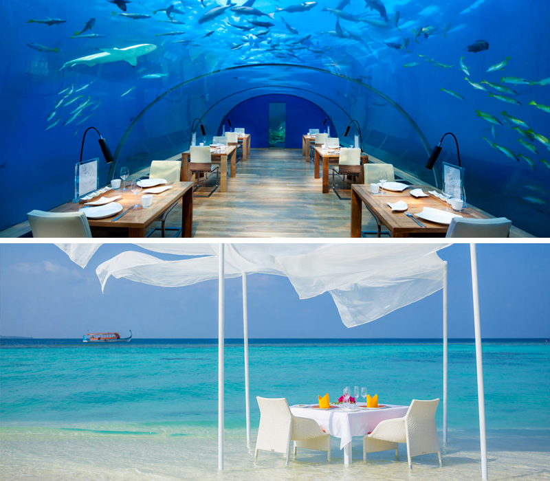 Sri Lanka And Maldives Multi Centre Holiday Package Maldives Dining