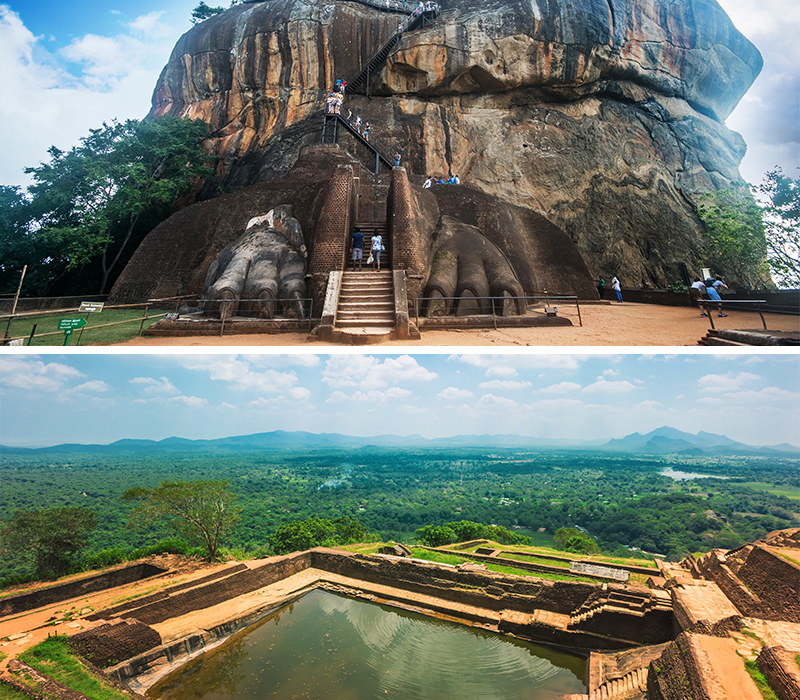 Sri Lanka And Maldives Multi Centre Holiday Package Sigiriya Rock