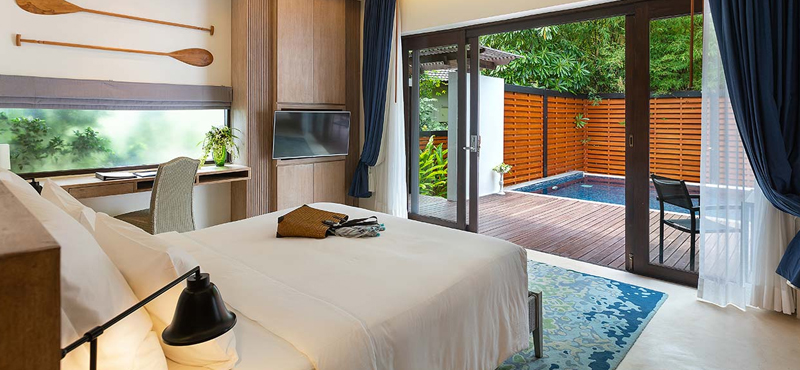 luxury Thailand holiday Packages Outrigger Koh Samui Beach Resort 1 Bedroom Pool Villa