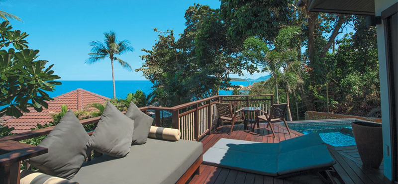 luxury Thailand holiday Packages Outrigger Koh Samui Beach Resort Ocean View Plunge Pool Suite