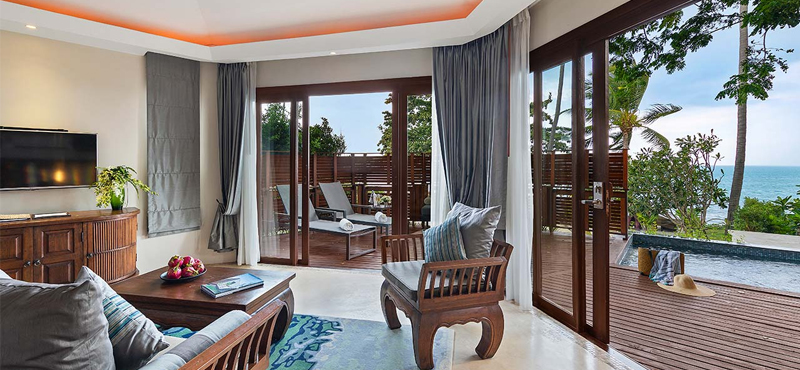 luxury Thailand holiday Packages Outrigger Koh Samui Beach Resort Ocean View Plunge Pool Suite