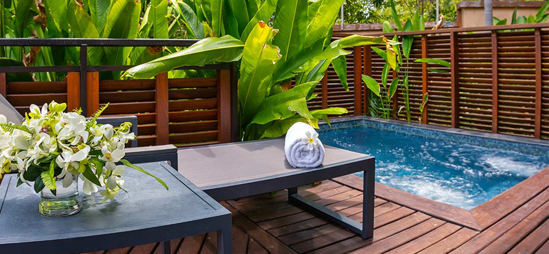 luxury Thailand holiday Packages Outrigger Koh Samui Beach Resort Plunge Pool Suite