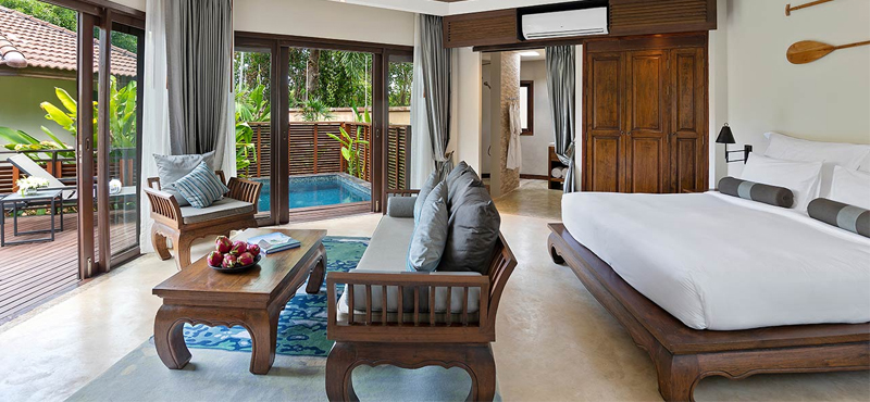 luxury Thailand holiday Packages Outrigger Koh Samui Beach Resort Plunge Pool Suite