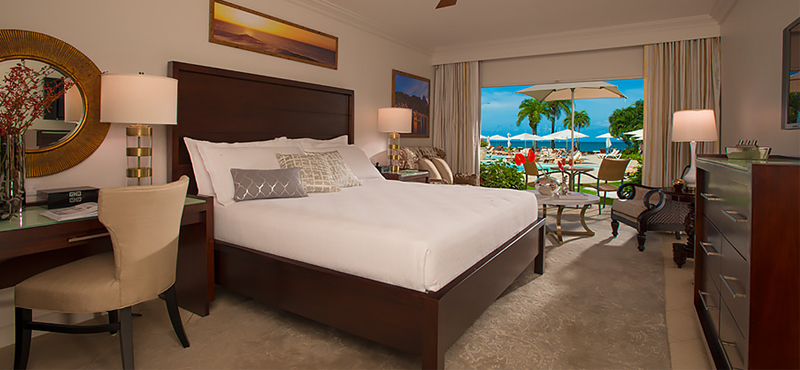 2 Emerald Oceanview Walkout Room Sandals Regency La Toc Luxury St Lucia holiday packages