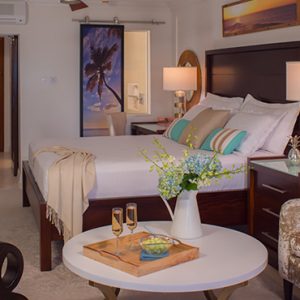3 Emerald Beachfront Club Level Junior Suite W Balcony Tranquility Soaking Tub Sandals Regency La Toc Luxury St Lucia holiday packages