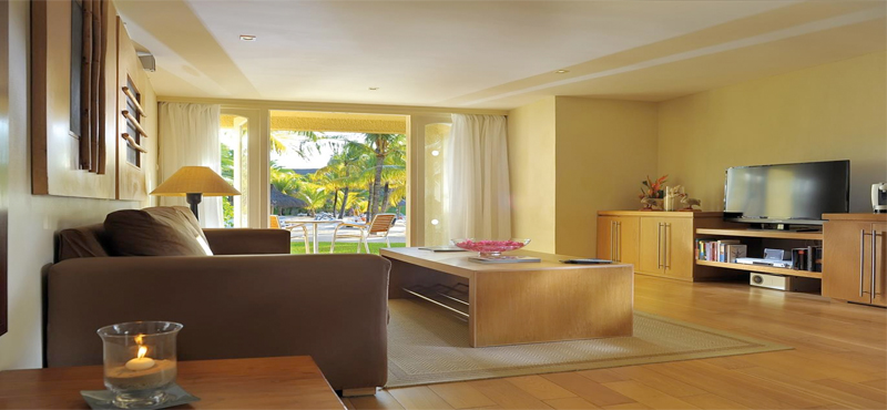 Canonnier Beachcomber Golf Resort And Spa Mauritius Luxury holiday Packages Suite lounge