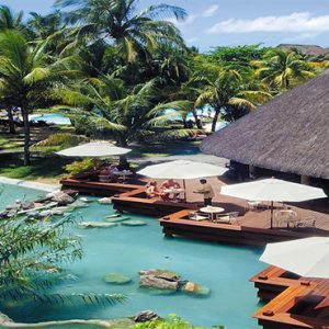 Canonnier Beachcomber Golf Resort And Spa Mauritius Luxury holiday Packages Restaurant By Pool