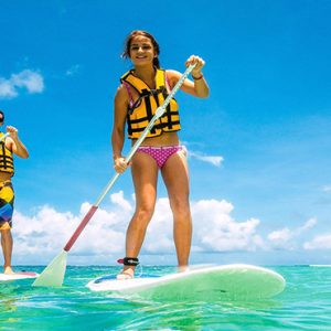 Canonnier Beachcomber Golf Resort And Spa Mauritius Luxury holiday Packages Stand Up Paddling