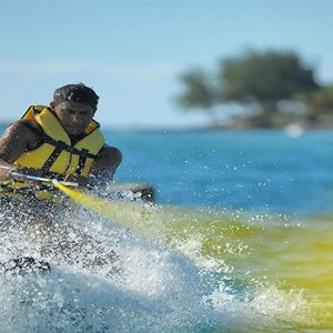 Canonnier Beachcomber Golf Resort And Spa Mauritius Luxury holiday Packages Water Skiing