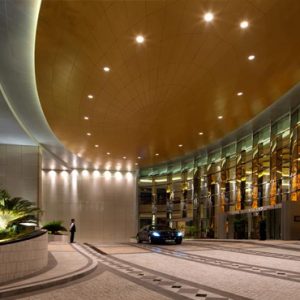 Luxury Dubai Holiday Packages Conrad Dubai Hotel Entrance