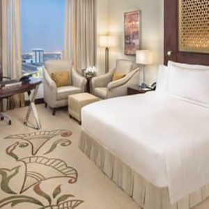 Luxury Dubai Holiday Packages Conrad Dubai King Deluxe Room Skyline View