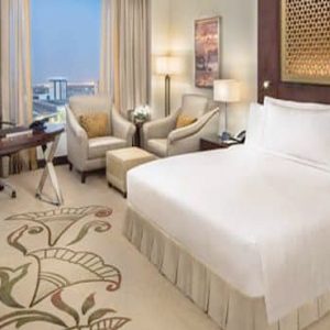 Luxury Dubai Holiday Packages Conrad Dubai King Deluxe Suite Lounge Access