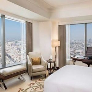 Luxury Dubai Holiday Packages Conrad Dubai King Executive Suite Lounge Access3