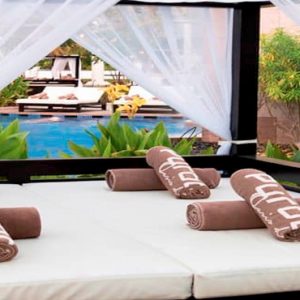 Luxury Dubai Holiday Packages Conrad Dubai Purobeach Cabana