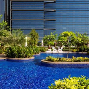 Luxury Dubai Holiday Packages Conrad Dubai Purobeach Urban Oasis Pool2