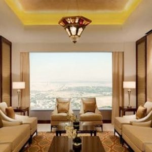 Luxury Dubai Holiday Packages Conrad Dubai Royal Suite Lounge Access4