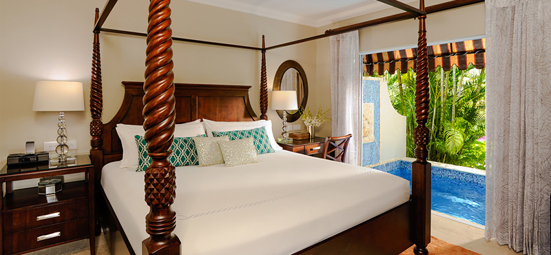 Honeymoon Hideaway One Bedroom Butler Suite With Private Pool Sandals Regency La Toc Luxury St Lucia holiday packages