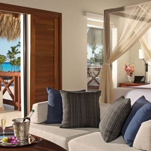 Luxury Dominican Republic Holiday Packages Secrets Cap Cana Resort & Spa Preferred Club Bungalow Master Suite Ocean Front