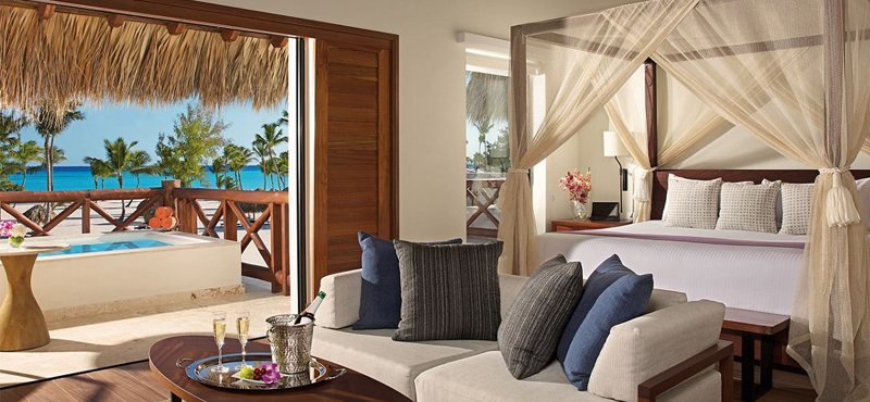 Luxury Dominican Republic Holiday Packages Secrets Cap Cana Resort & Spa Preferred Club Bungalow Master Suite Ocean Front