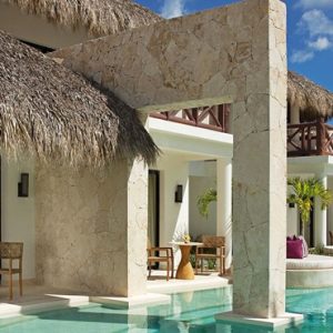 Luxury Dominican Republic Holiday Packages Secrets Cap Cana Resort & Spa Preferred Club Bungalow Suite Swim Out Ocean Front 2