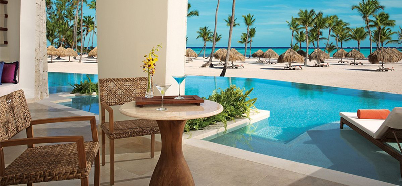 Luxury Dominican Republic Holiday Packages Secrets Cap Cana Resort & Spa Preferred Club Master Suite Swim Out Ocean Front