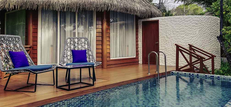 luxury Maldives holiday Packages Mercure Maldives Kooddoo Resort Beach Pool Villa