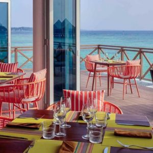 Luxury Maldives Holiday Packages Mercure Maldives Kooddoo Resort Dining 3