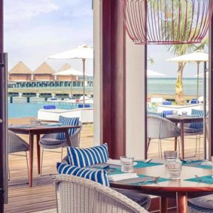 Luxury Maldives Holiday Packages Mercure Maldives Kooddoo Resort Dining 4