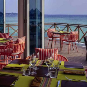 Luxury Maldives Holiday Packages Mercure Maldives Kooddoo Resort Dinner 3