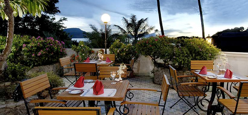 luxury Phuket holiday Packages Cape Panwa Hotel Phuket Uncle Nans Italian Restaurant