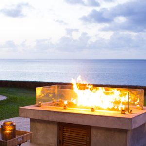 Firepit Sandals Regency La Toc Luxury St Lucia holiday packages