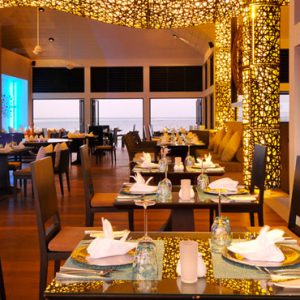 luxury Maldives holiday Packages Angsana Velavaru Azzurro Restaurant And Bar