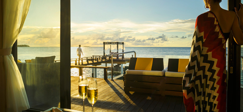 luxury Maldives holiday Packages Angsana Velavaru Inocean Sunset Pool Villa With Sala