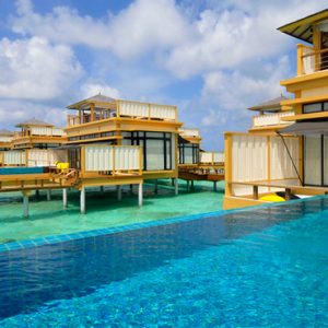 luxury Maldives holiday Packages Angsana Velavaru Inocean Sunrise Pool Villa With Sala 3