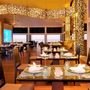 luxury Maldives holiday Packages Angsana Velavaru Dining 2