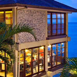 Restaurant Sandals Regency La Toc Luxury St Lucia holiday packages