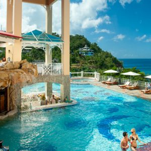 Sunset Bluff Sandals Regency La Toc Luxury St Lucia holiday packages