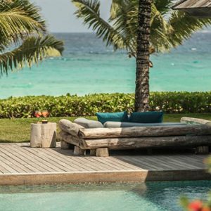 Four Seasons Resort Seychelles Luxury Seychelles holiday Packages Kannel Bar Pool Area