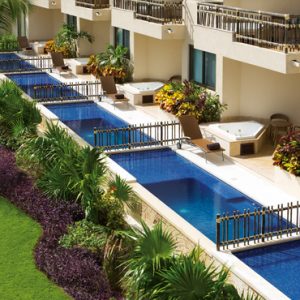 Luxury Mexico Holiday Packages Dreams Riviera Cancun Resort And Spa Mexico Preferred Club With Plunge Pool 2