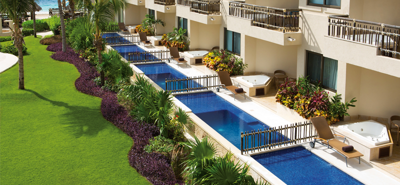 Luxury Mexico Holiday Packages Dreams Riviera Cancun Resort And Spa Mexico Preferred Club With Plunge Pool 2