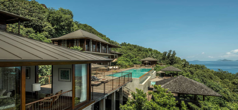 Luxury Seychelles Holiday Packages Four Seasons Seychelles Four Bedroom Residence Villa 3