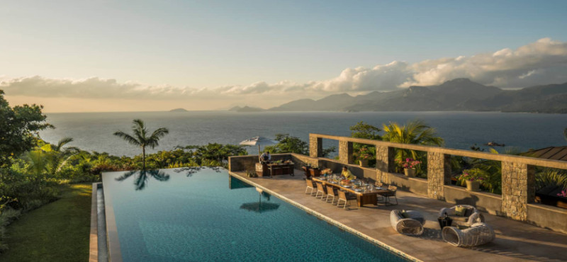 Luxury Seychelles Holiday Packages Four Seasons Seychelles Four Bedroom Residence Villa 6
