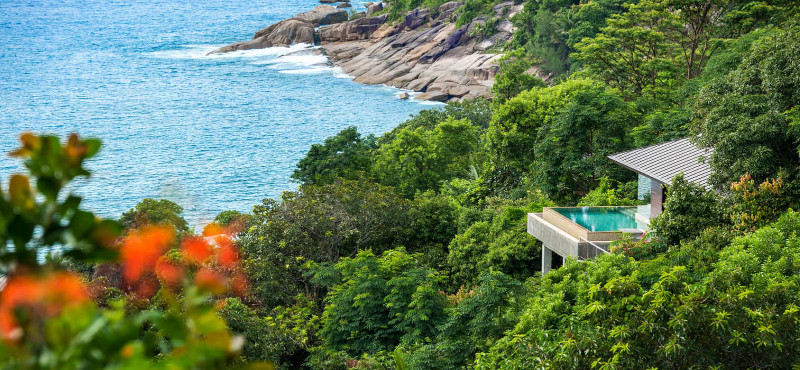 Luxury Seychelles Holiday Packages Four Seasons Seychelles Hilltop Ocean View Villa 2