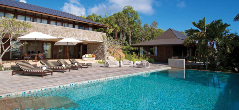 Luxury Seychelles Holiday Packages Four Seasons Seychelles Three Bedroom Residence Villa 4