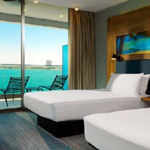 Luxury Dubai Holiday Packages Aloft Palm Jumeirah Dubai Aloft Seaview Room Twin