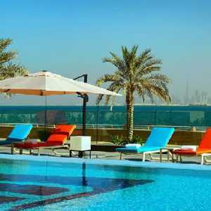 Luxury Dubai Holiday Packages Aloft Palm Jumeirah Dubai Pool