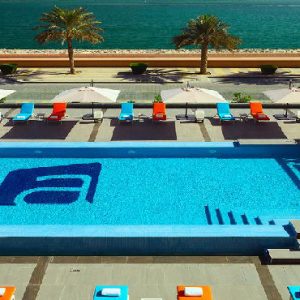 Luxury Dubai Holiday Packages Aloft Palm Jumeirah Dubai Pool1