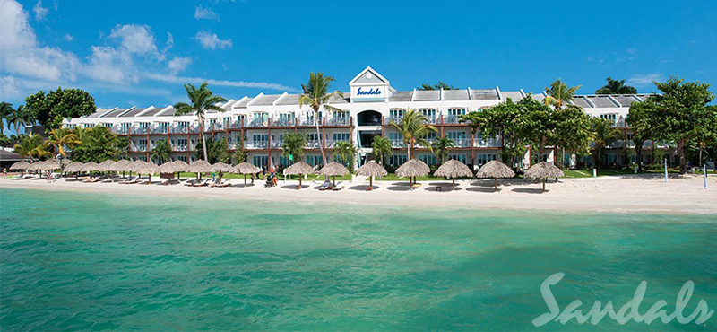 Luxury Jamaica Holiday Packages Sandals Negril Paradise Honeymoon Beachfront Grande Luxe Club Level Room