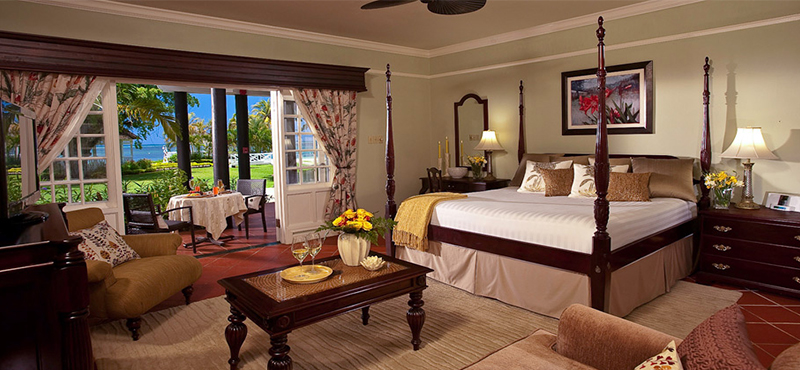 Luxury Jamaica Holiday Packages Sandals Negril Honeymoon Beachfront Butler Suite Bedroom